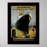 Hamburg-Amerika Line Print