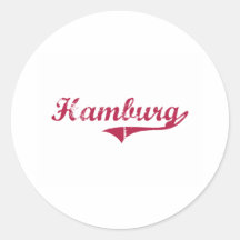 Hamburg Arkansas Classic Design Sticker