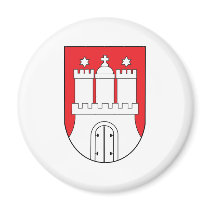 Hamburg Coat Of Arms magnets by teyes143 Hamburg Coat Of Arms magnets