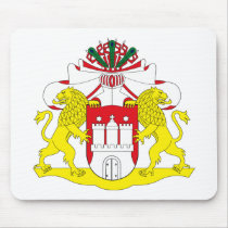 Hamburg Coat of Arms Mousepad