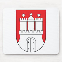 Hamburg Coat Of Arms mousepads by teyes143 Hamburg Coat Of Arms mousepads