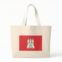Hamburg Flag Tote Bag