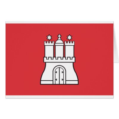 Hamburg Flag Cards by teyes143