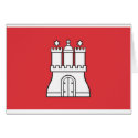 Hamburg Flag cards