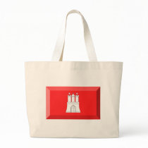 Hamburg Flag Gem Tote Bag