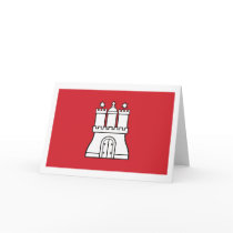 Hamburg Flag Greeting Card by FlagTshirts Hamburg Flag Greeting Card