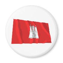 Hamburg Flag magnets