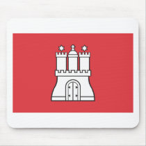 Hamburg Flag mousepads