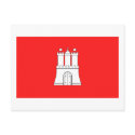 Hamburg Flag postcards by Vexillophile Hamburg Flag postcards