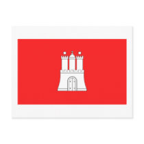 Hamburg Flag postcards