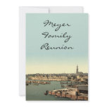 Hamburg from the Watch Tower, Germany Custom Invites