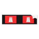 Hamburg, Germany bumper stickers by bestflag Hamburg, Germany bumper stickers