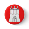 Hamburg, Germany buttons by bestflag Hamburg, Germany buttons
