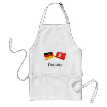Hamburg, Germany Flag Tiles Aprons