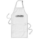 Hamburg skyline cook apron