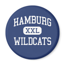 Hamburg - Wildcats - High School - Hamburg Iowa magnets