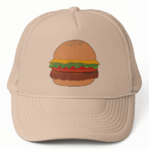Hamburger 1 hats by TheRab Hamburger 1 hats