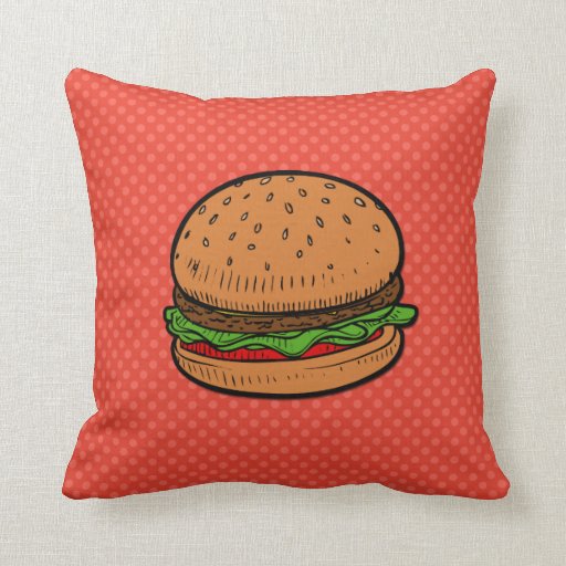 hamburger pillow target