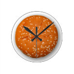 Hamburger Bun Clock
