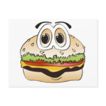 Hamburger Cartoon postcards