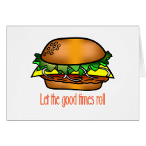 Hamburger Good Times cards
