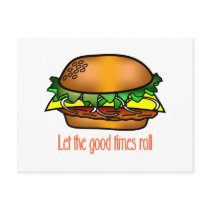 Hamburger Good Times postcards by TLArnold2 Hamburger Good Times postcards