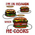 Hamburger Heaven Funny Ladies Long Sleeve T-shirt