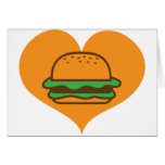 Hamburger lover card