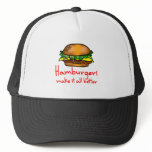 Hamburger Lover hats