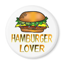 Hamburger Lover Magnet