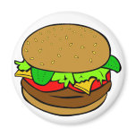 Hamburger Magnet