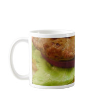 Hamburger Meat Patty Patties Lettuce Tomatoes Buns mugs by lifesphere Hamburger Meat Patty Patties Lettuce Tomatoes Buns mugs