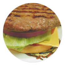 Hamburger Meat Patty Patties Lettuce Tomatoes Buns stickers by lifesphere Hamburger Meat Patty Patties Lettuce Tomatoes Buns stickers
