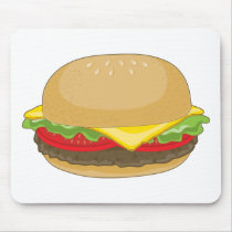 Hamburger Mouse Pads