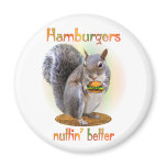 Hamburger Nut Refrigerator Magnet