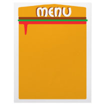 hamburger page not paper letterhead design