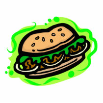 Hamburger photo sculptures