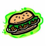 Hamburger Photo Cutouts