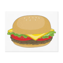 Hamburger Postcard