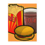 Hamburger Postcard