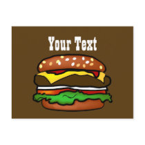 Hamburger Postcard