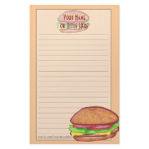 Hamburger Stationery