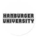 Hamburger University stickers