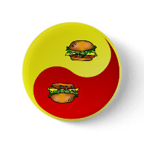 Hamburger Yin Yang buttons