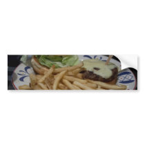 Hamburgers And Fries bumper stickers