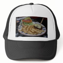 Hamburgers And Fries hats by lifesphere Hamburgers And Fries hats