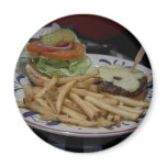 Hamburgers And Fries magnets