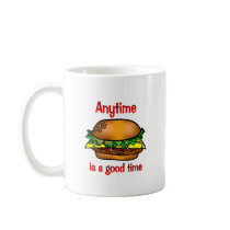 Hamburgers Anytime Mug