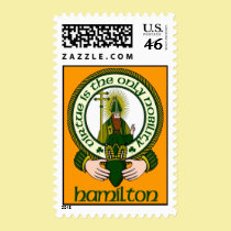 Hamilton Clan Motto Postage Stamps stamps