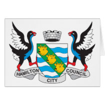 Hamilton Coat of Arms cards